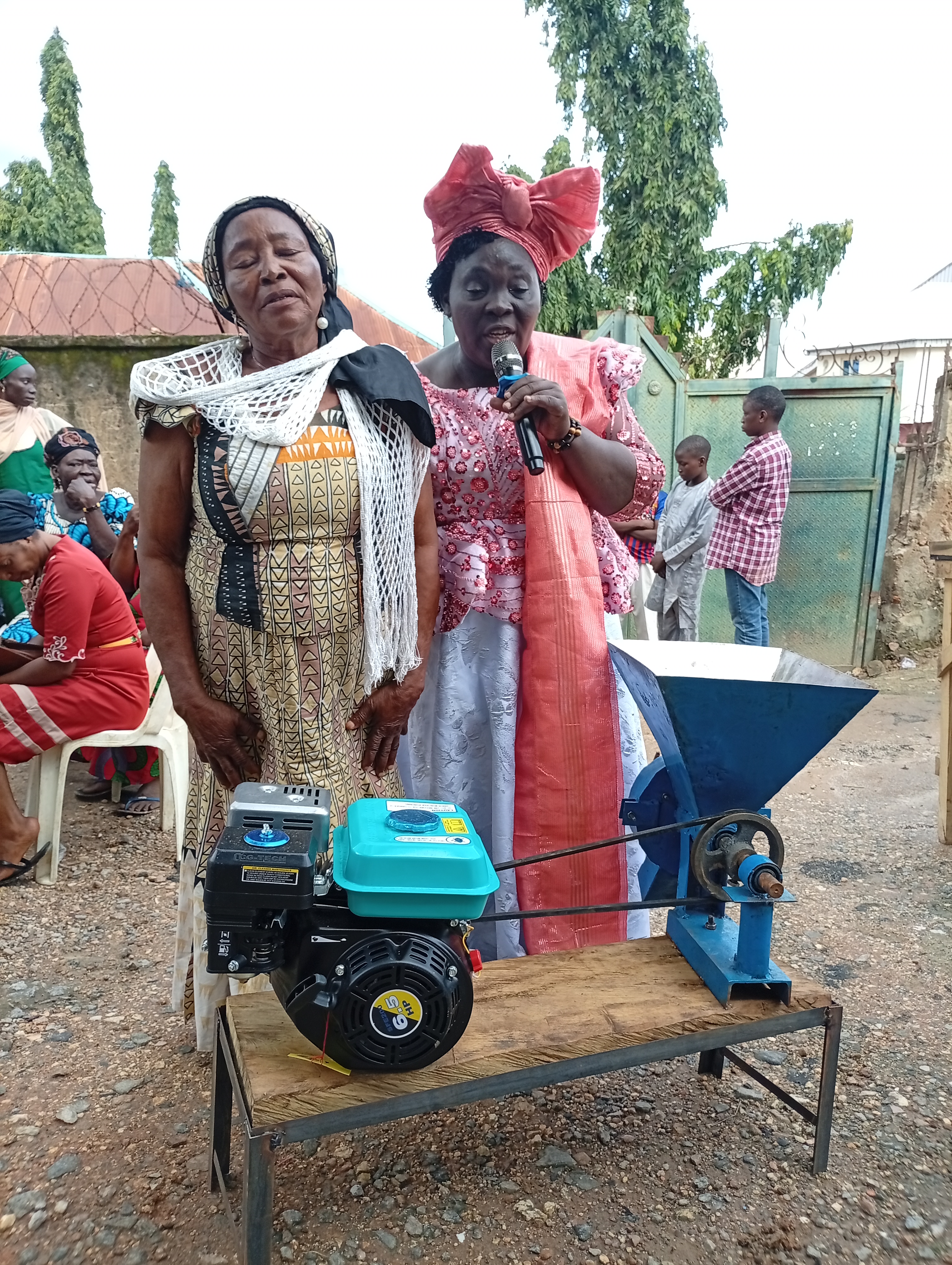 Women in tailoring class